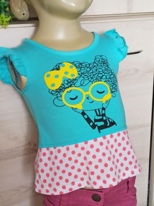 Sg bluzka 74 , 80 tunika 74 , 80 bluzeczka dla dziewczynki 74 , 80