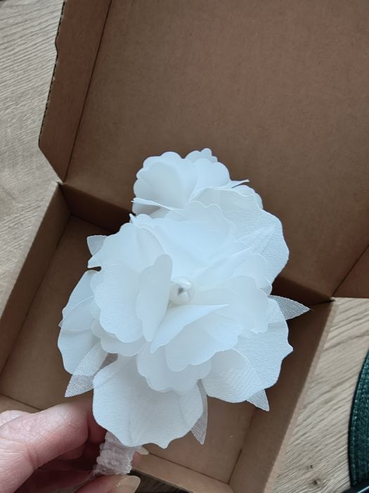 Opaska komunijna Sly z perełką