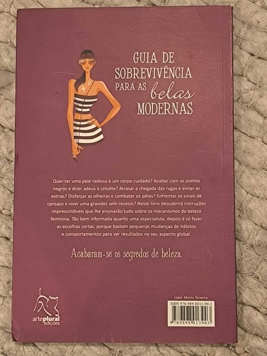 Livro "Guia de Sobrevivência para as Belas Modernas" de Cristina Azedo