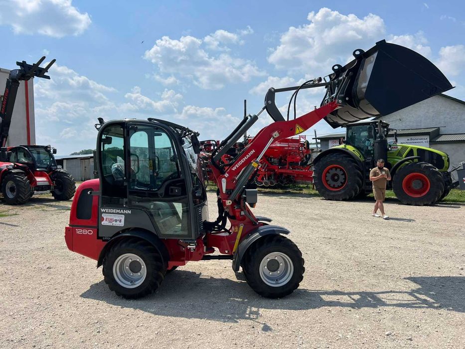 Фронтальний навантажувач WEIDEMANN 1280 Hoftrac