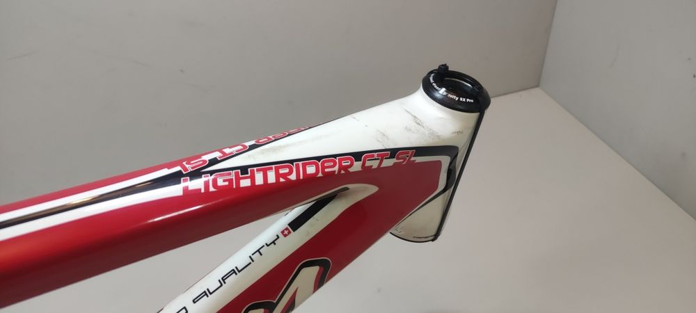 Рама THÖMUS Lightrider "M" 140мм CARBON + Аморт FOX RP23; двопідвіс двухподвес thoemus