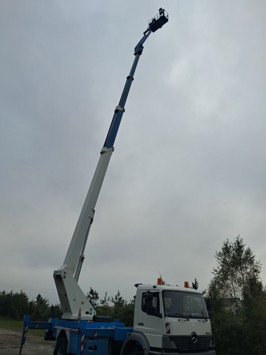 Podnośnik koszowy wynajem 18m 21m 27m 35m 42m 44m Pruszcz Gdański