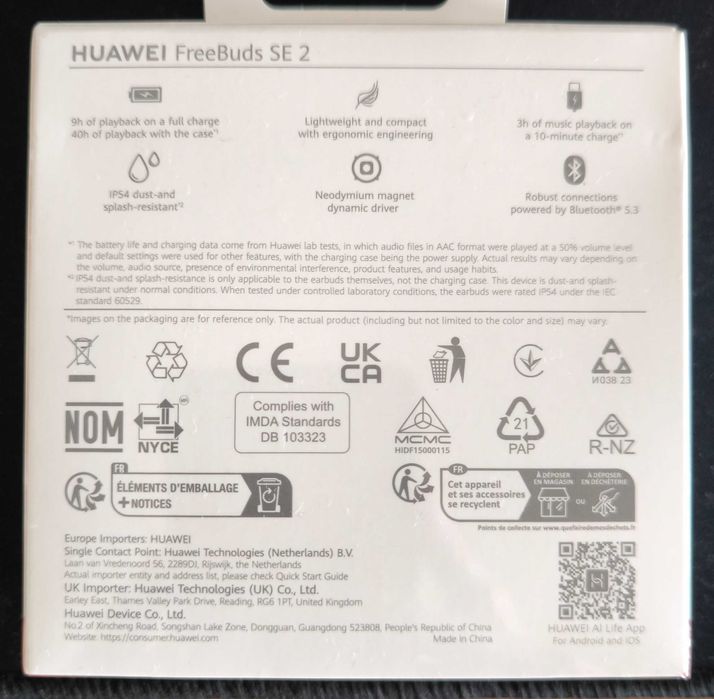 Huawei FreeBuds SE 2 - ## NOVOS ##