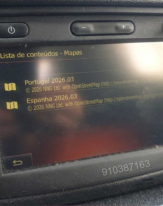 Renault GPS mapas 2026 , Clio Captur Dácia