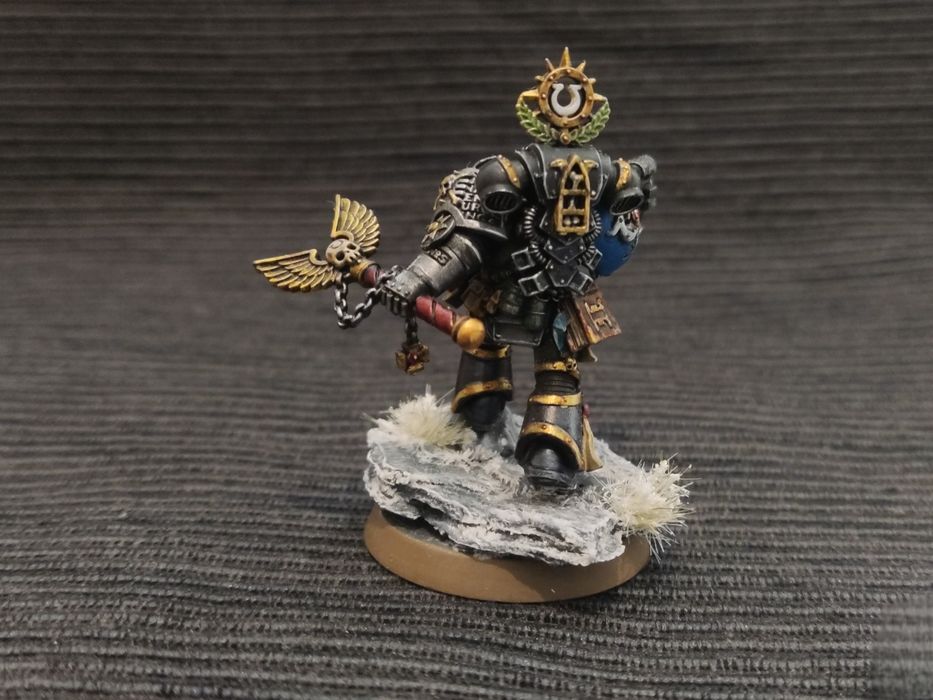 Ortan Cassius. Chaplain Ultramarines. Deathwatch kill team. Tabletop