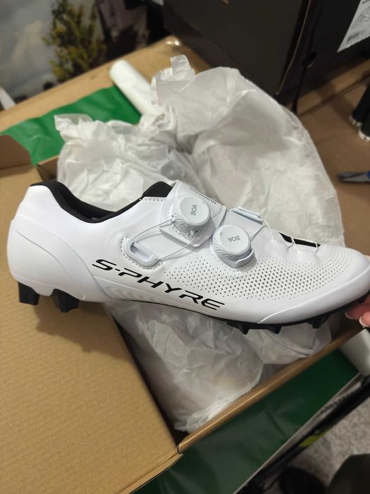 Sapatos shimano s-phyre btt/estrada