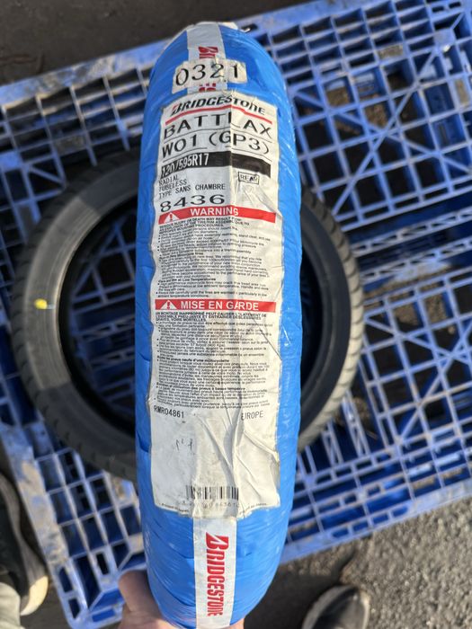 120/70 r17 Bridgestone Battlax WO1 GP3 НОВАЯ Japan