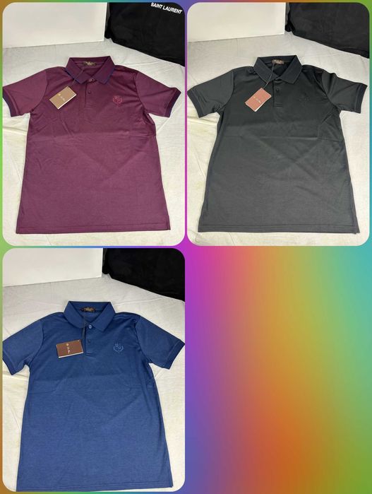 Koszulka Loro Piana Shirt Polo meski Ultra Premium sklepowa logowana