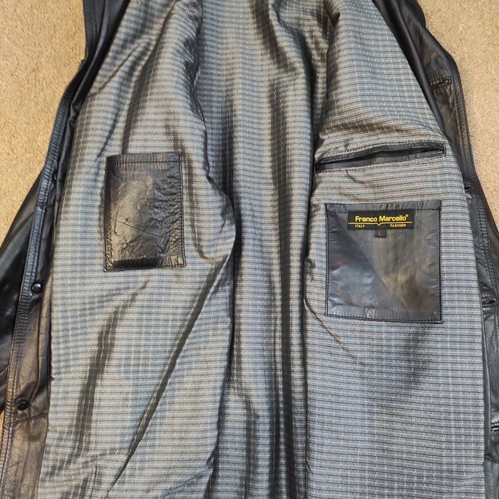 Чоловіча шкіряна куртка