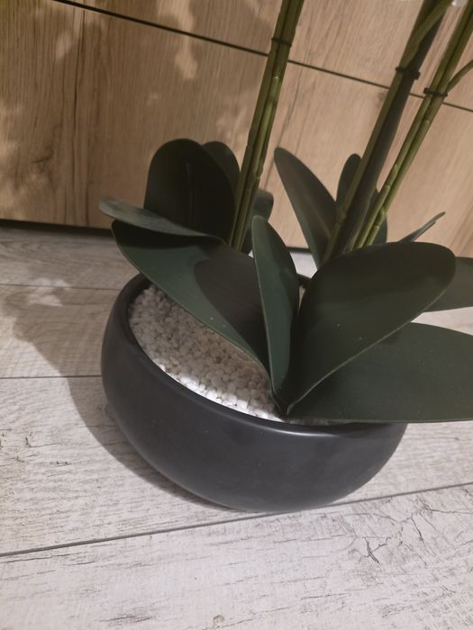 Sztuczna orchidea storczyk 60 cm wysokość