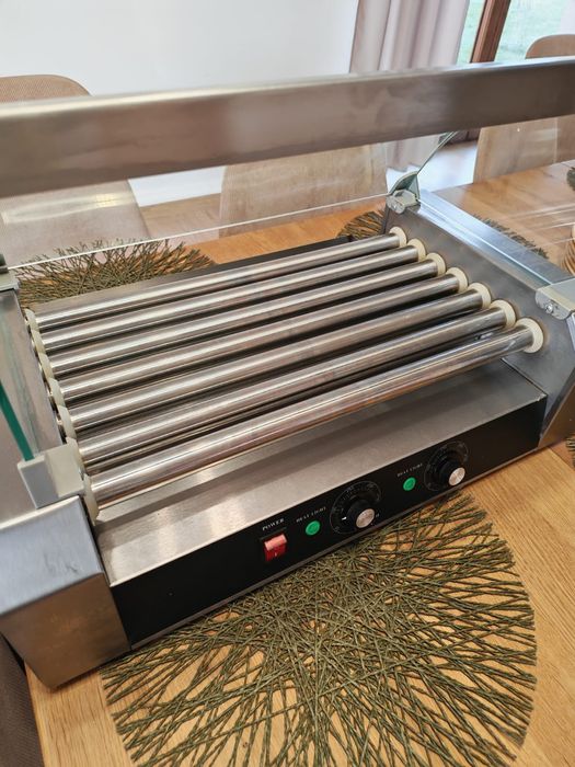 Hot Dog Roller + grill kontaktowy podwójny