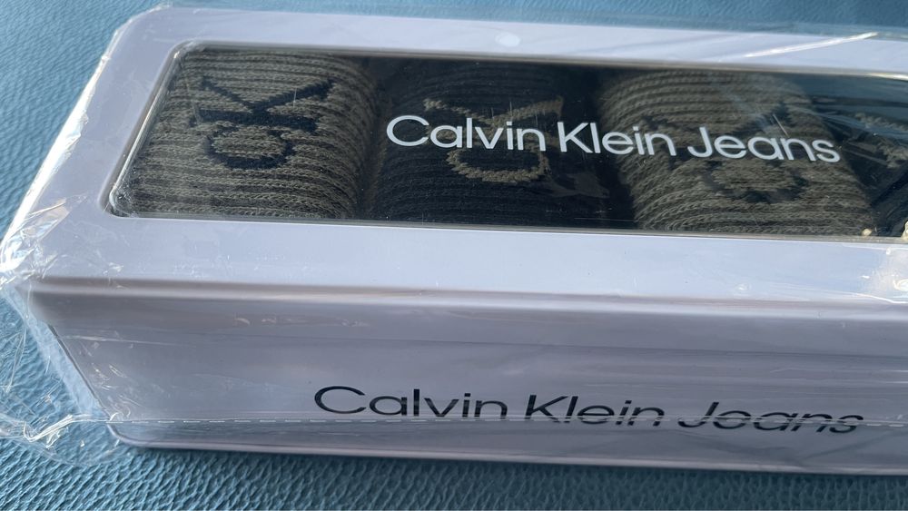 Nowy gift box 4-pack skarpet CALVIN KLEIN - 100% oryginał