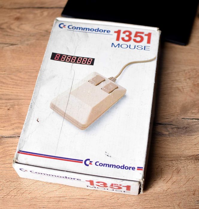 Vintage Commodore 1351 Mouse for C64 128 Computer Db9