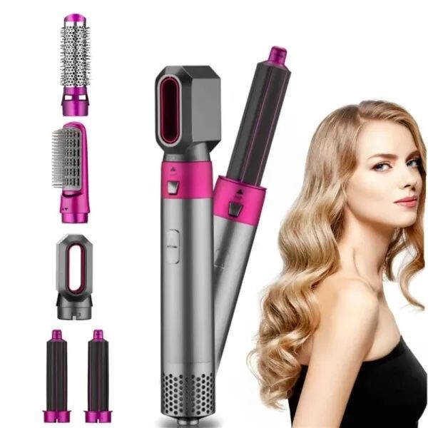 Фен Стайлер 5в1 Hot Air Styler для різних типів волосся з регу темпера