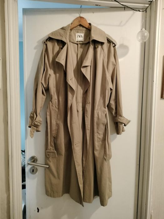 Gabardine Zara bege