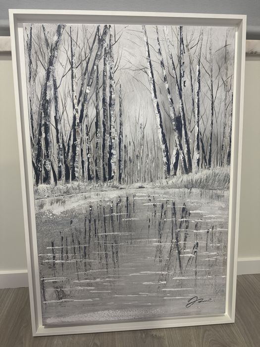 Obra original pintada à mão