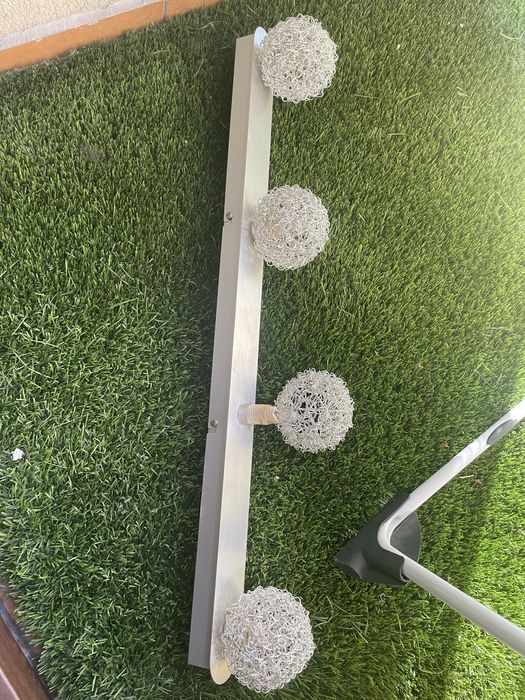 Lampa sufitowa metalowe kule