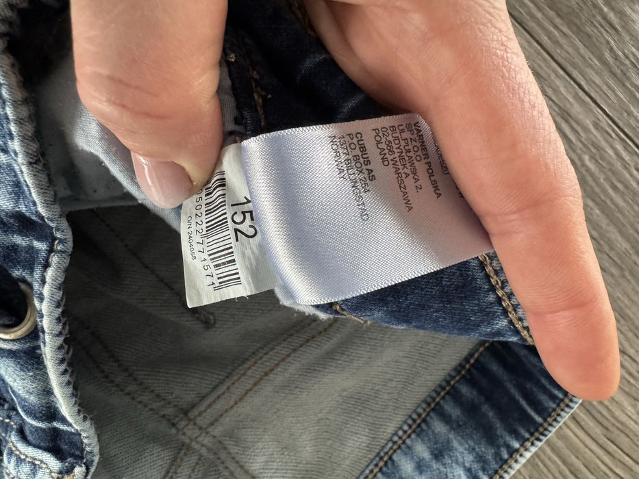 Spodnie jeans Jogger Cubus rozmiar 152