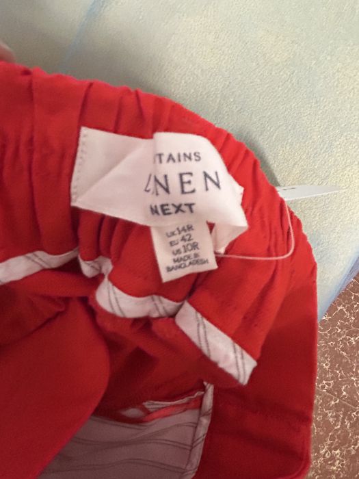 Широкі брюки льон XL