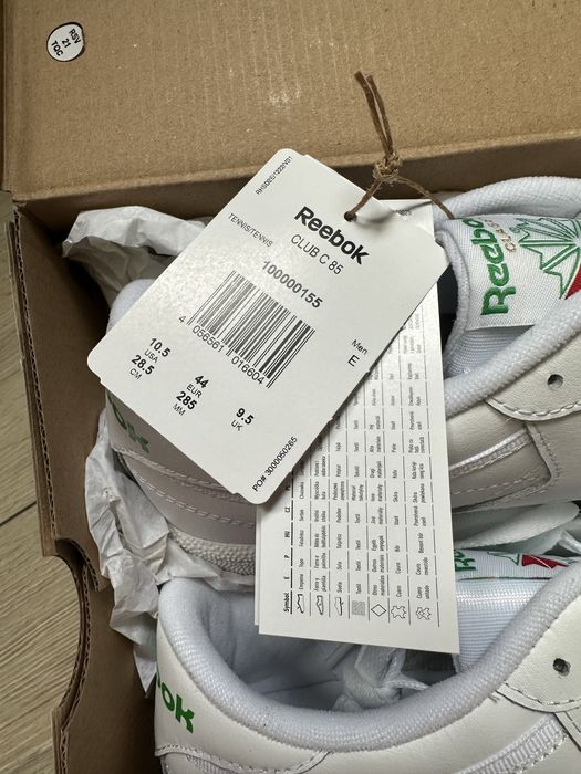 Buty Męskie Reebok CLUB C 85 Białe 44