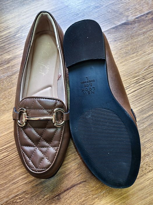 Półbuty loafersy lordsy 36 New Look