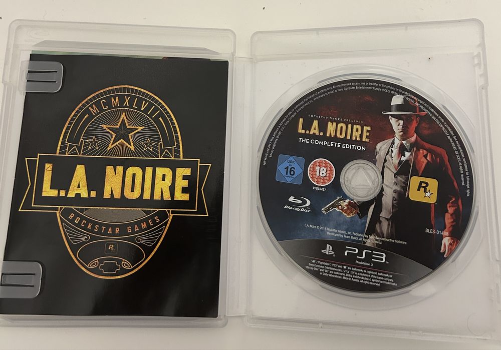 GTA San Andreas + L.A. Noire + COD MW2 Platinum