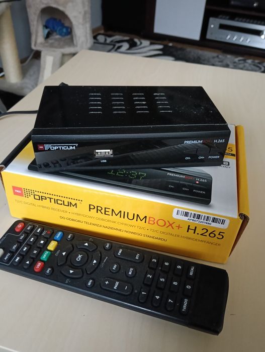 Dekoder  telewizji cyfrowej naziemnej H.265