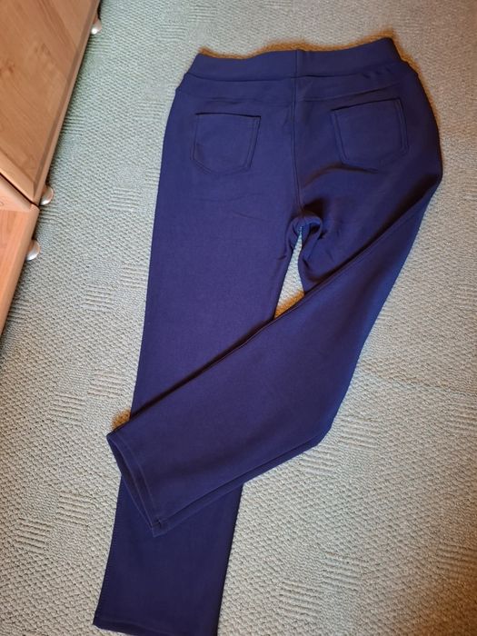 Ocieplane elastyczne spodnie damskie, 4XL