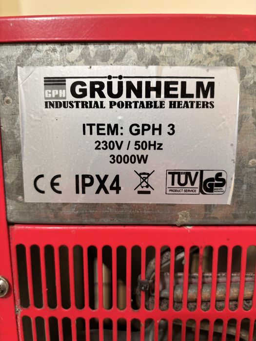 Обогреватель Grunhelm