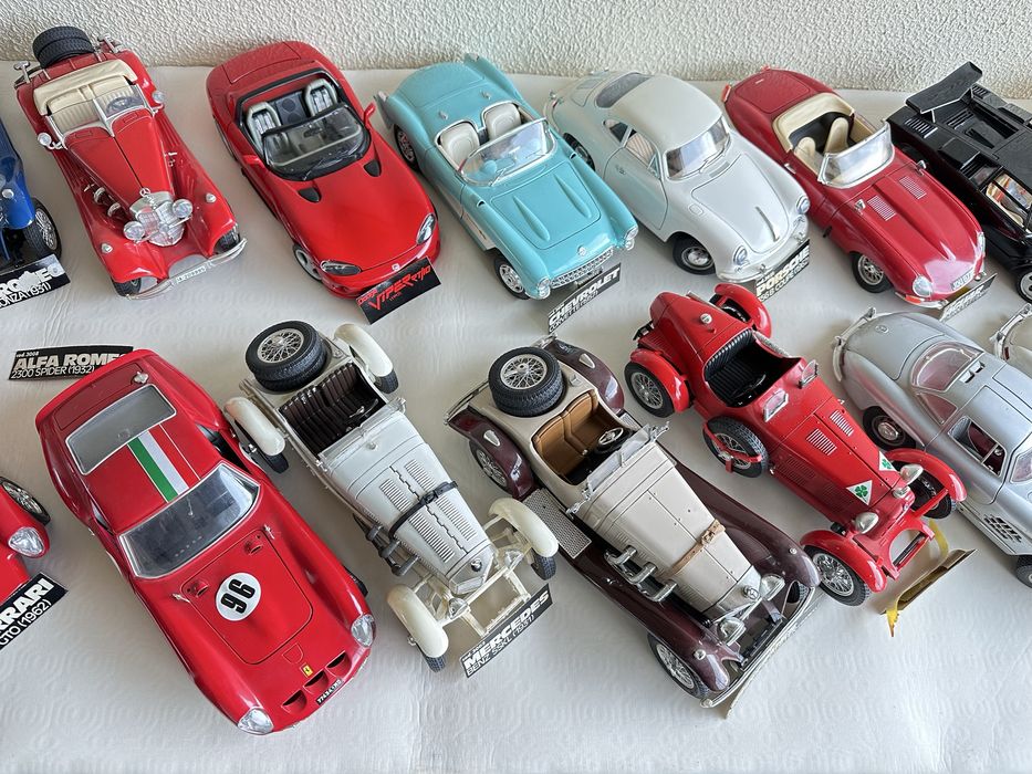 Carros miniatua - collection Borrago escala 1:18