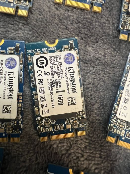 ssd m2 kingston 16gb