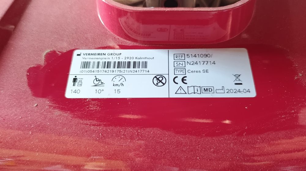 Skuter elektryczny inwalidzki CERES SE Vermeiren