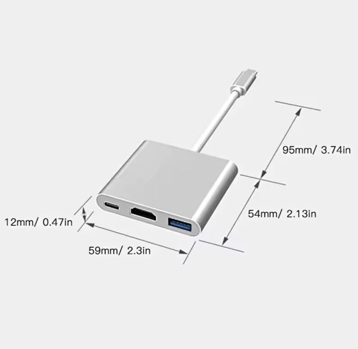 Adaptador hdmi MacBook