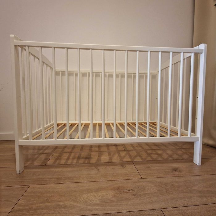 Łóżeczko 120x60 MOŻLIWOŚĆ DOSTAWKI! z materacem BABYSENSE AIR +gratisy