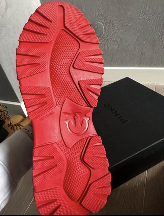 Buty Pinko Czerwone