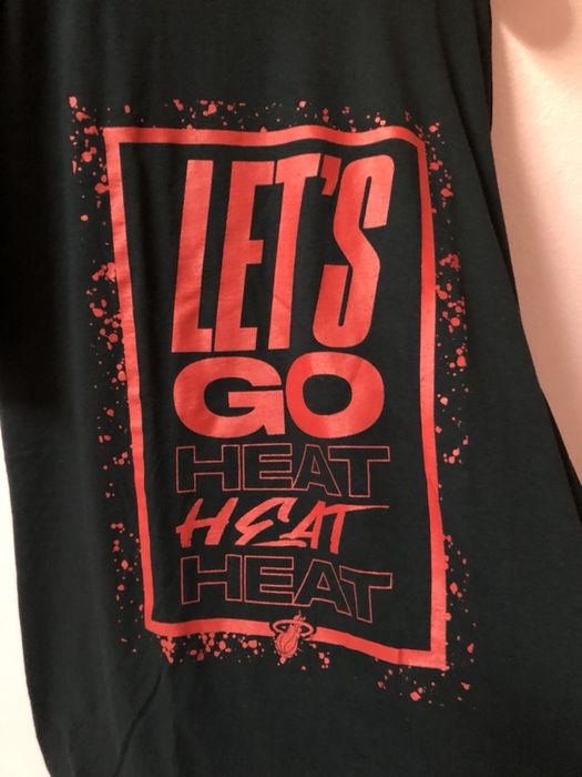 T Shirt Basketball | Let’s Go MIAMI HEAT (XL) portes gratuitos
