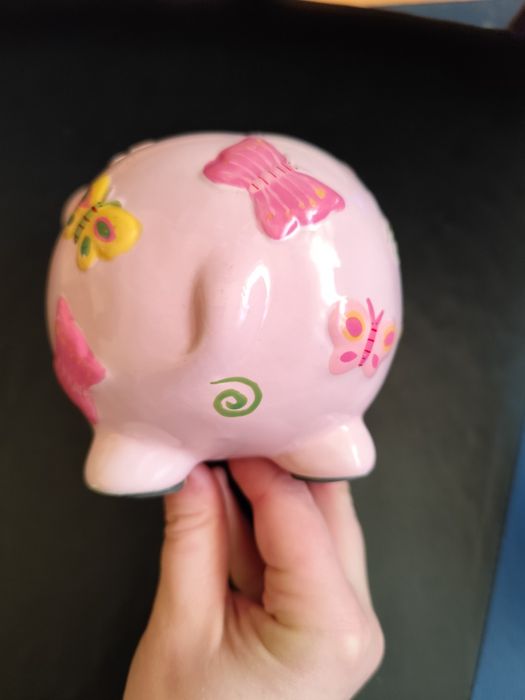 Vintage skarbonka świnka rok  ok 2000