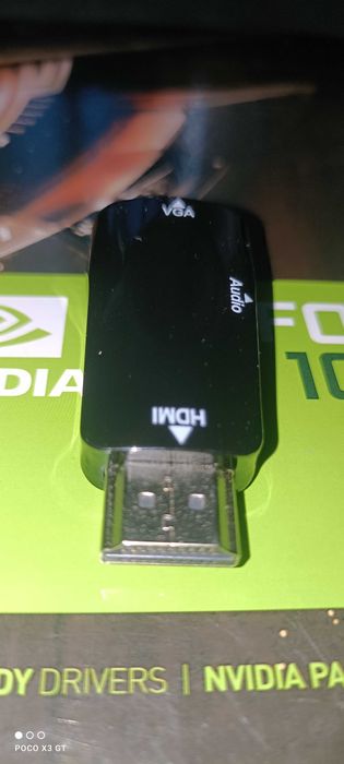 Перехідник HDMI-VGA зі звуком