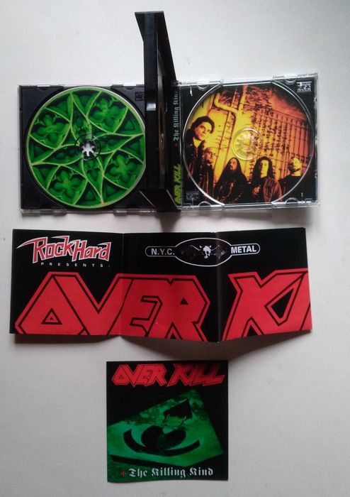 Overkill ‎– The Killing Kind  CD Фірмовий  Limited Edition
