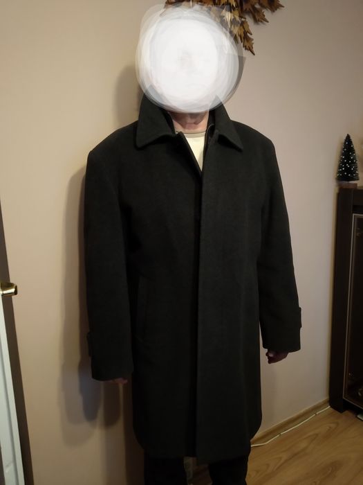 Męski płaszcz zimowy