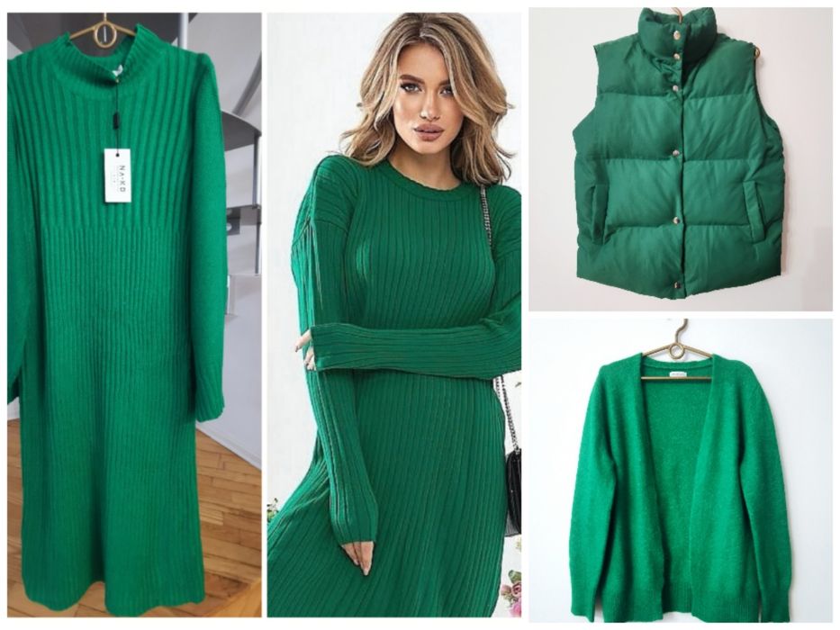 Новое платье. Кардиган cashe. Жилет.