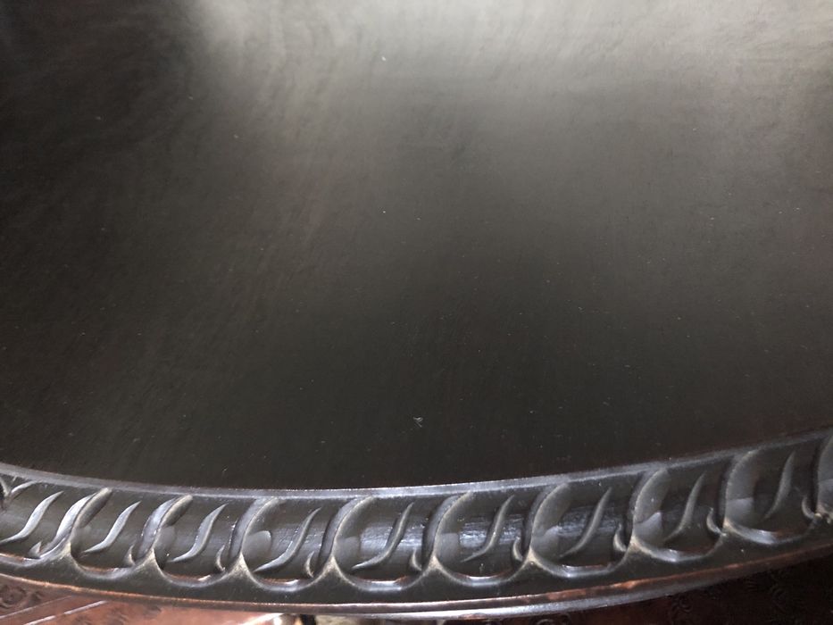 Solid extendable table with 6 chairs64739232581635122