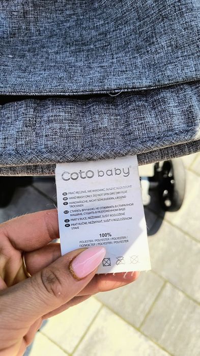 Wózek coto baby szary