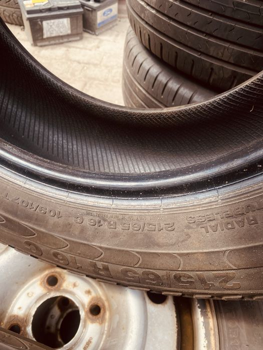 215/65r16copony continental letnie rok 2014 2szt