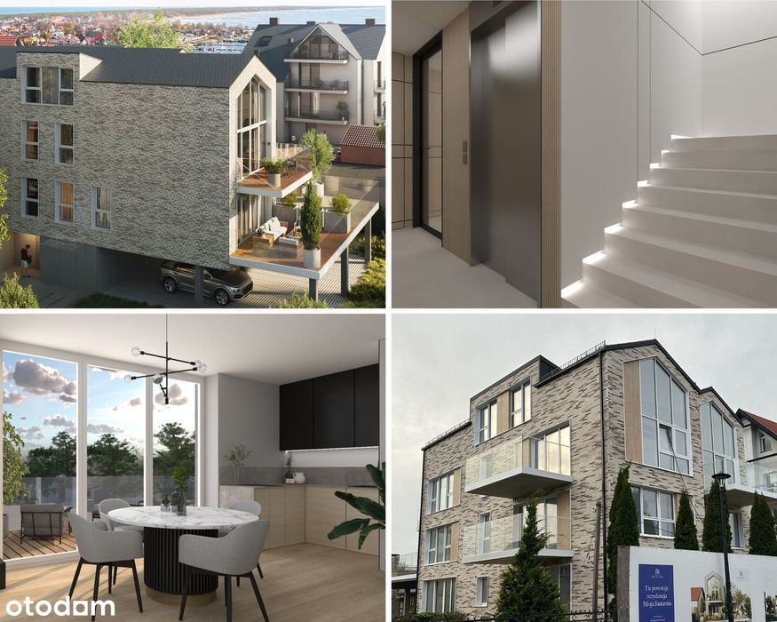 Apartament na sprzedaż | Jastarnia | Z widokiem na port | 54,52 m²