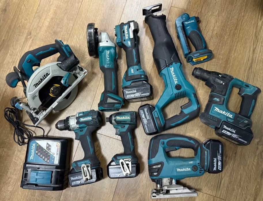 набор инстурментов Makita DTD154Impact,DHP486,DJV180,DHR171,DTM52,