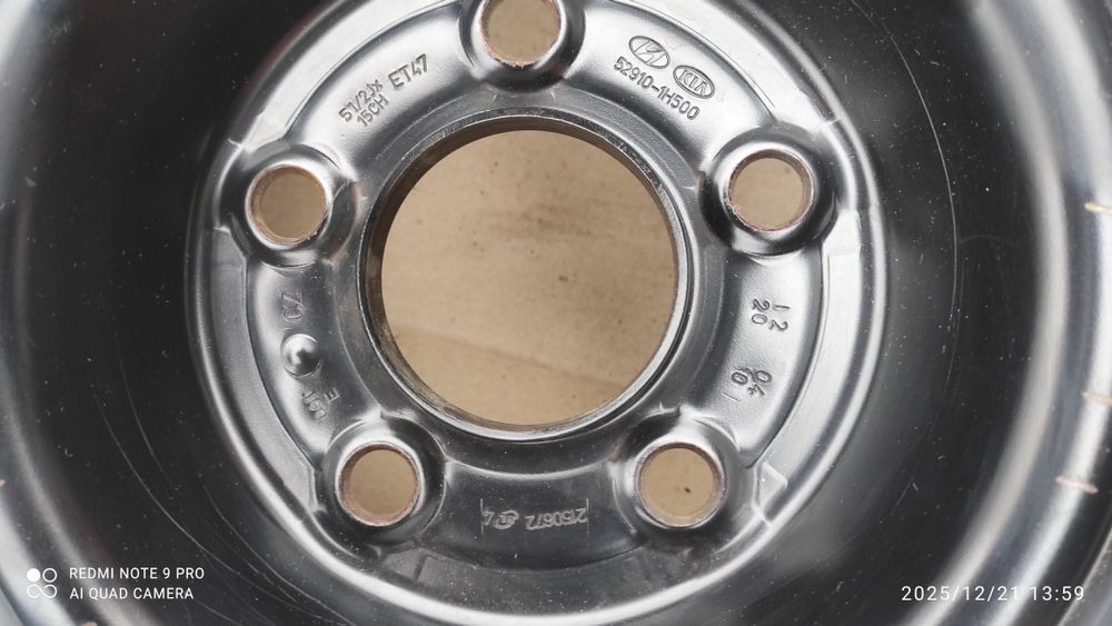 Диски 5/114.3/15 Kia ,Hundai.