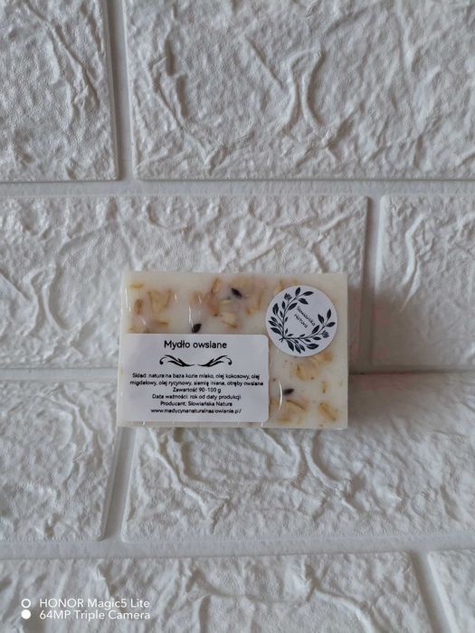 Naturalne mydełko owsiane