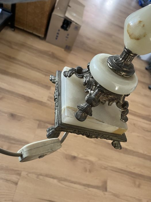Lampa stojaca  mosiezna