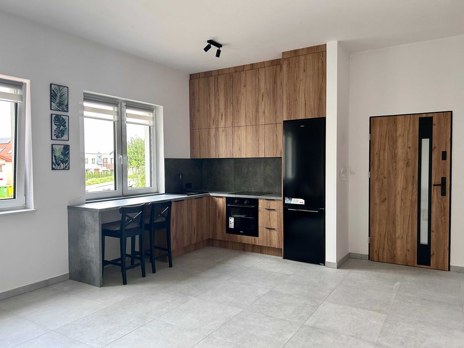 Wynajmę NOWE Mieszkanie 55 m2 PARKING w cenie PIĘKNE wnętrze LOFT ogródek Gdańsk-Południe